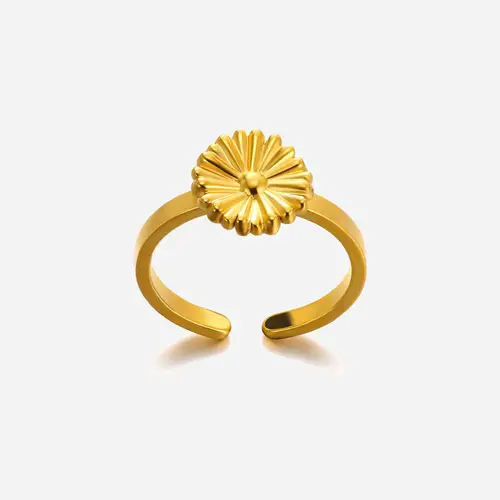 Flower Ring 18K Guldbelagt | Callisto Jewellery | Ringe |  Kvinder