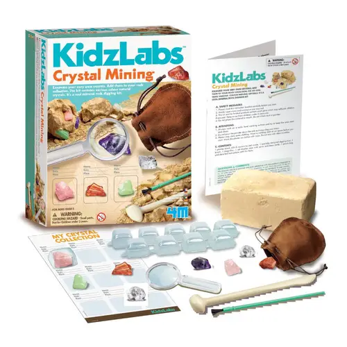 4M  KidzLabs - Krystal Minedrift - Fra 8 år