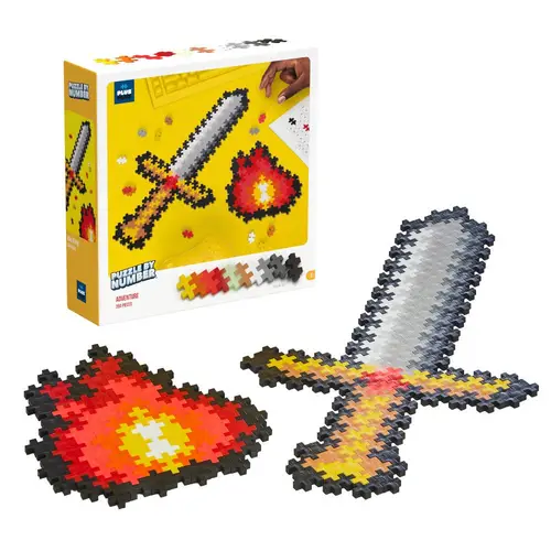 Plus-Plus Puzzle-By-Number - Eventyr - 250 stk - Fra 5 år.