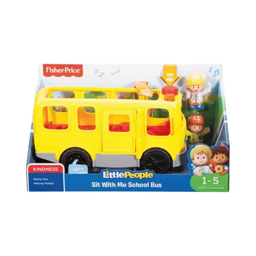 Fisher-Price Skolebus - med dansk tale - Fra 1 år.