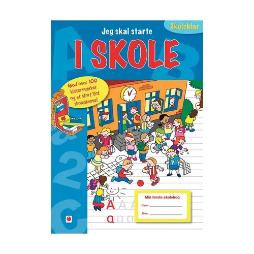 Bog - Jeg skal starte i skole - Fra 4 år.