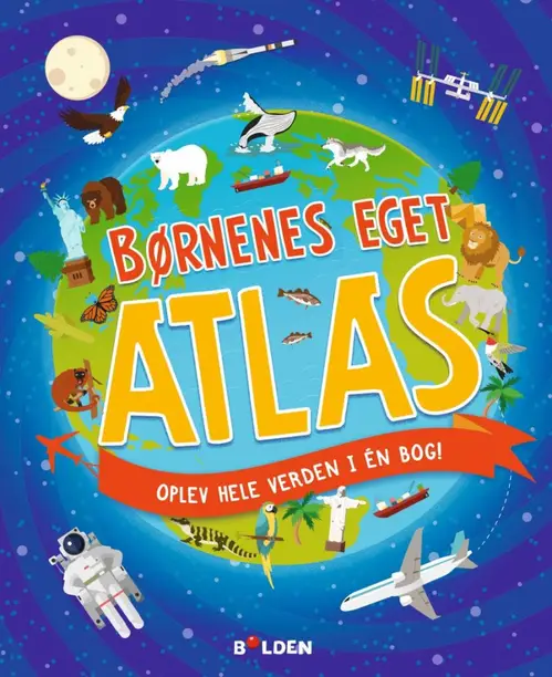 Bog - Børnenes eget atlas - Fra 6 år