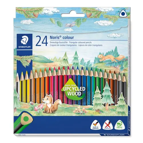 STAEDTLER - Noris Farveblyanter - 24 stk