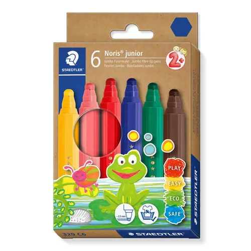 STAEDTLER - Noris Junior 2,5mm Tuscher - 6 stk