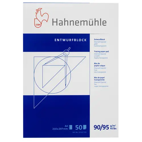 Hahnemühle A4 transp. blok