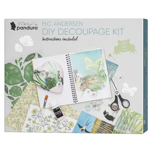 H.C. Andersen DIY Decoupage Kit – alt hvad du skal bruge til eventyrlig decoupage!