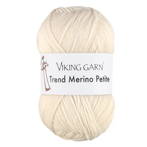 Viking Garn Trend Merino Petite 50 g creme 302