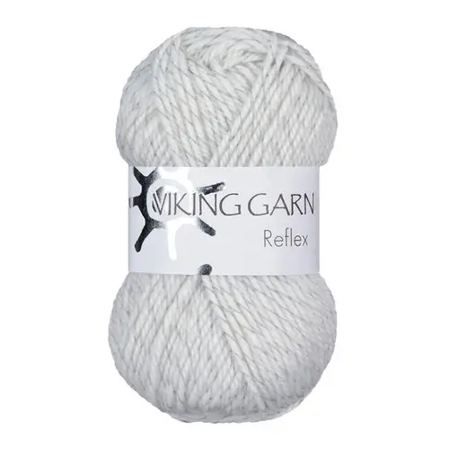 Viking Garn Reflex 50 g hvid 400