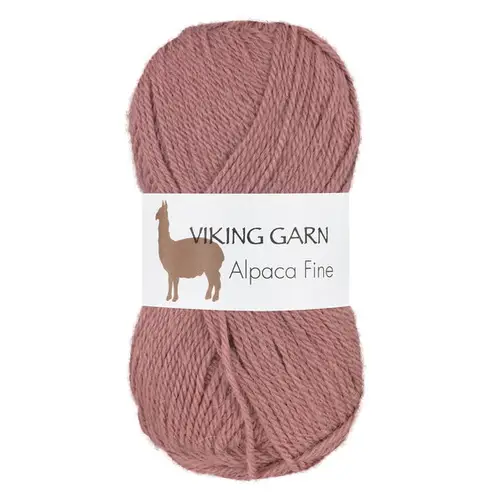 Viking Garn Alpaca Fine 50 g askerosa 662