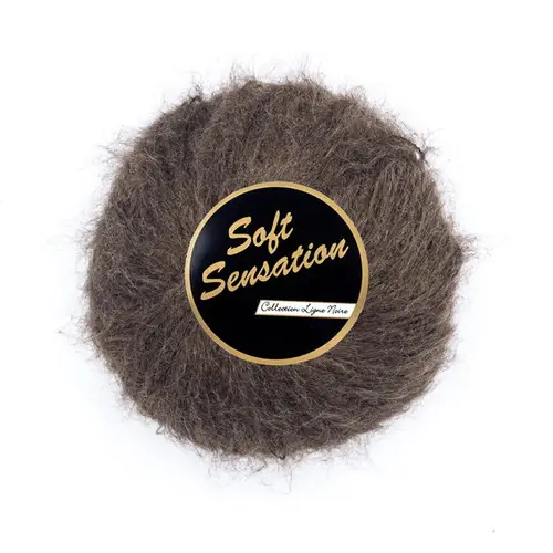 Lammy Garn Soft Sensation 25 g brun 110