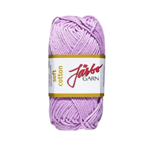 Garn Järbo Soft Cotton 50 g syren – 8827 Orchid