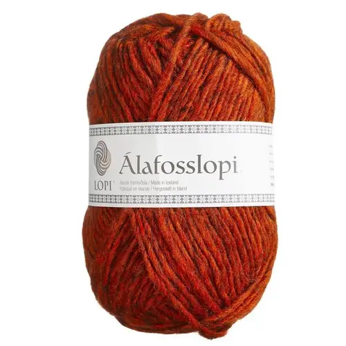 Garn Istex Alafosslopi 100 g rust – 1236 Burnt orange