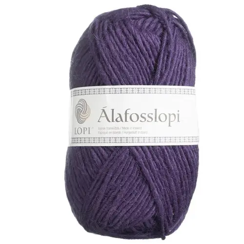 Garn Istex Alafosslopi 100 g lilla – 0163 Dark soft purple