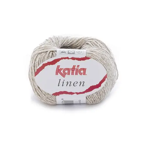 Garn Linen 50 g beige