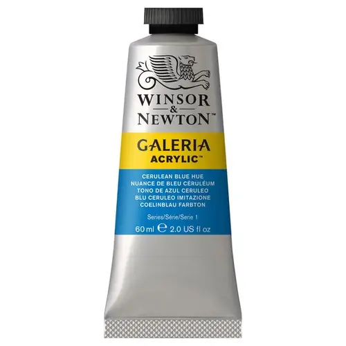 Winsor & Newton Galeria akrylfarve 60 ml Cerulean Blue Hue 138