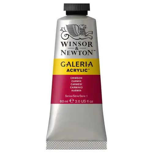 Winsor & Newton Galeria akrylfarve 60 ml Crimson 203