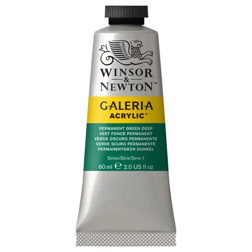 Winsor & Newton Galeria akrylfarve 60 ml Permanent Green Deep 482