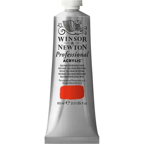 Winsor & Newton Professional akrylfarve 60 ml Quinacridone Red 548