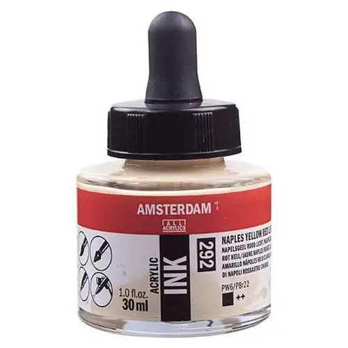 Amsterdam Ink Napl Ylw RL 30ml