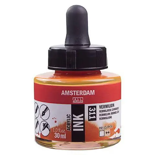 Amsterdam Ink Vermillion 30ml