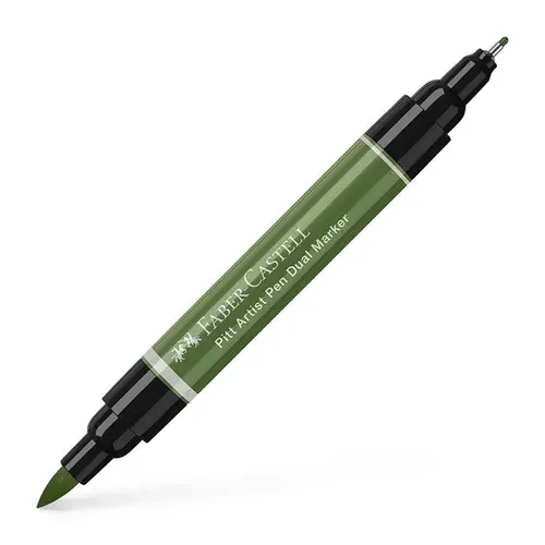 Faber-Castell PITT Artist Pen Dual Marker – Chrome green opaque 174