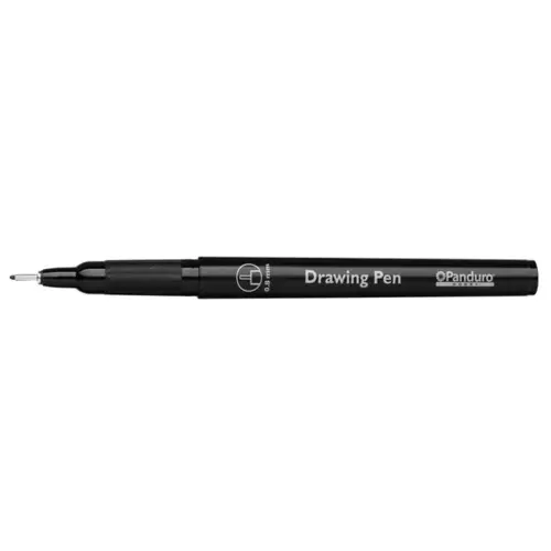 Drawing Pen 0,8 sort