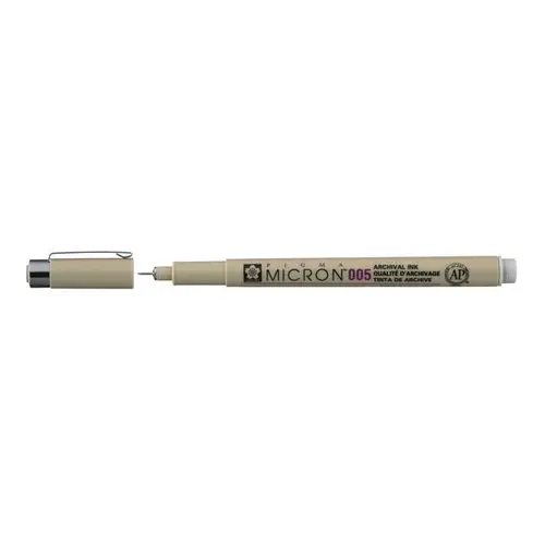 Sakura Pigma Micron 005 Light cool grey – lysegrå fineliner 0,2 mm