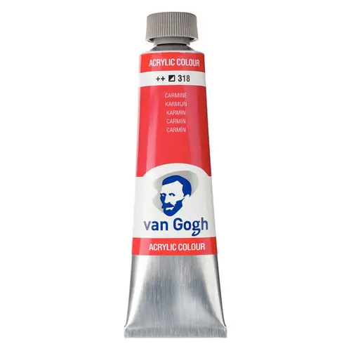 Van Gogh akrylfarve 40 ml Carmine - 318