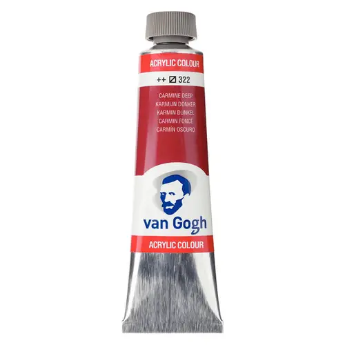 Van Gogh akrylfarve 40 ml Carmine Deep - 322