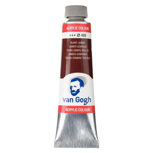 Van Gogh akrylfarve 40 ml Burnt Umber - 409