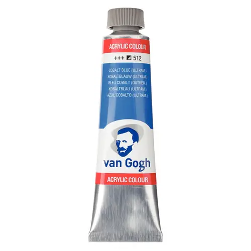 Van Gogh akrylfarve 40 ml Cobalt Blue Ultramarine - 512