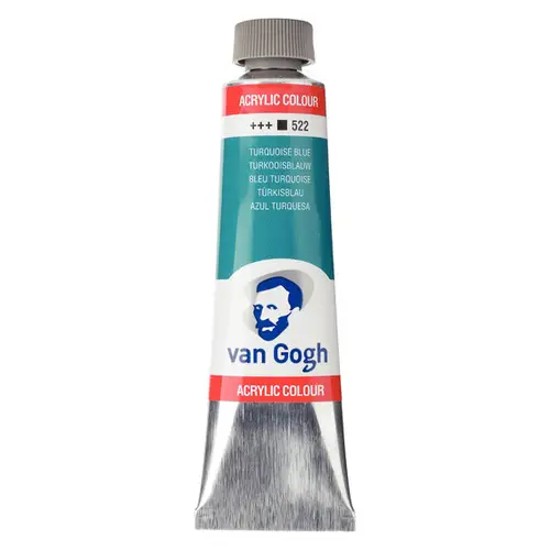 Van Gogh akrylfarve 40 ml Turquoise Blue - 522