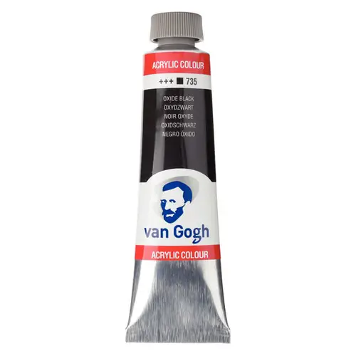 Van Gogh akrylfarve 40 ml Oxide Black - 735