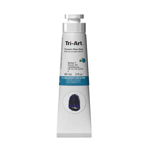 Tri-Art High Viscosity akrylfarve 60 ml Russian Blue Hue