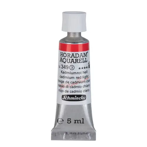 Schmincke Horadam akvarelfarve5 ml – Cadmium red light 349