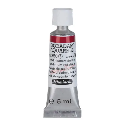 Schmincke Horadam akvarelfarve5 ml – Cadmium red deep 350