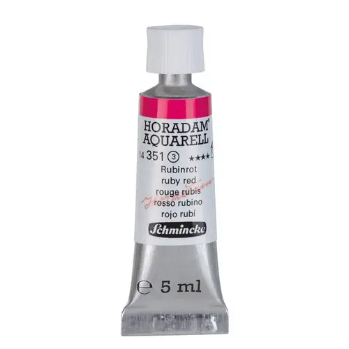 Schmincke Horadam akvarelfarve5 ml – Ruby red 351