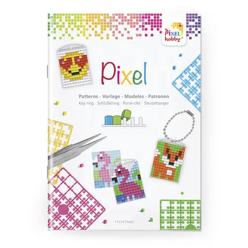 DIY booklet Pixelhobby Keyring