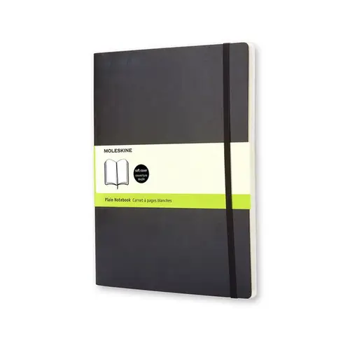 Moleskine Soft XL Plain sort