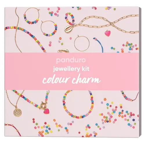 Colour charms jewellery kit – lav dine egne flotte smykker