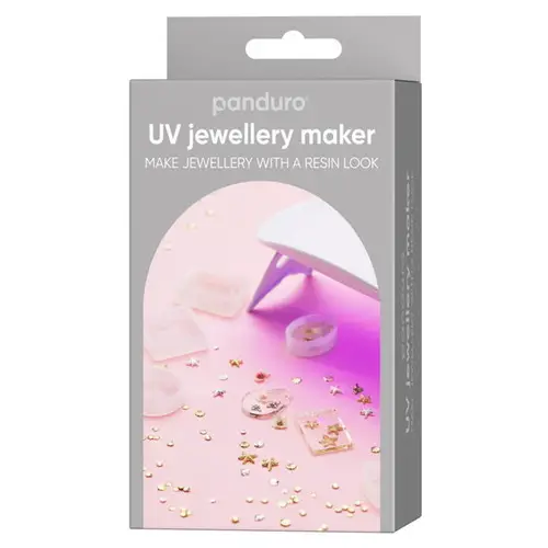 UV Jewellery Maker, startkit til at lave dine egne smukke smykker og charms med UV-lys