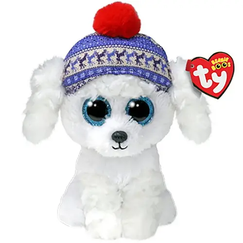 Ty Beanie Boos Sleighbell 15,5 cm – klar til eventyr i sneen takket være sin varme hue