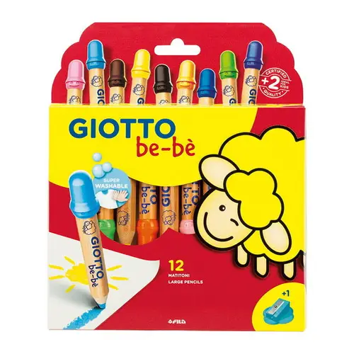 Giotto Be-bè Farveblyanter 12p