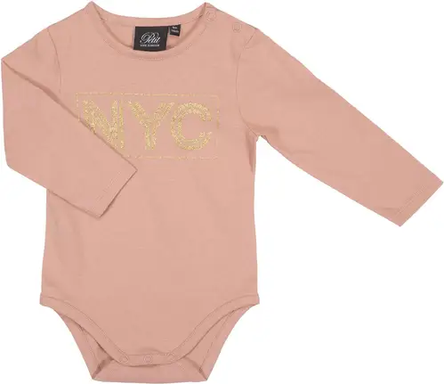 Petit By Sofie Schnoor Body, Dusty Rose 68, Babytøj