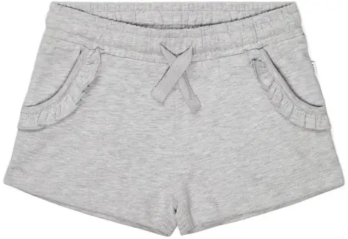 Luca &  Lola Duna Shorts, Grey Melange 110-116, Børnetøj