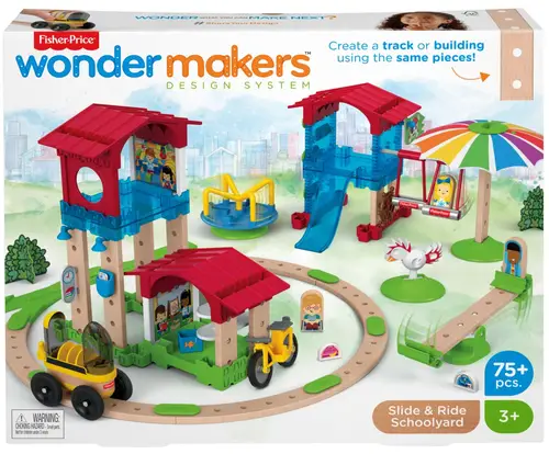 Fisher-Price Wonder Makers Design System Slide &  Ride Schoolyard