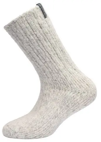 Devold Nansen Strømper, Grey Melange, 31-34