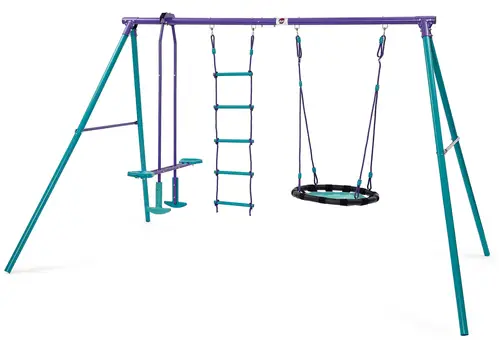 Plum Metal Multiplay Gyngesæt, Lilla/Teal