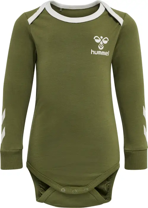 Hummel Maule Body, Capulet Olive, 62, Babytøj