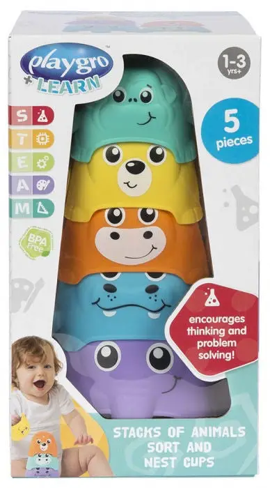 PlayGro Stacks Of Animals Sort